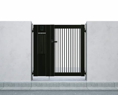 シンプレオ門扉　10型　親子開き 埋込仕様  ０４・０８・１２ | YKKAP